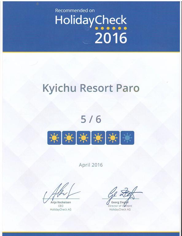 Kichu Resorts Paro Εξωτερικό φωτογραφία